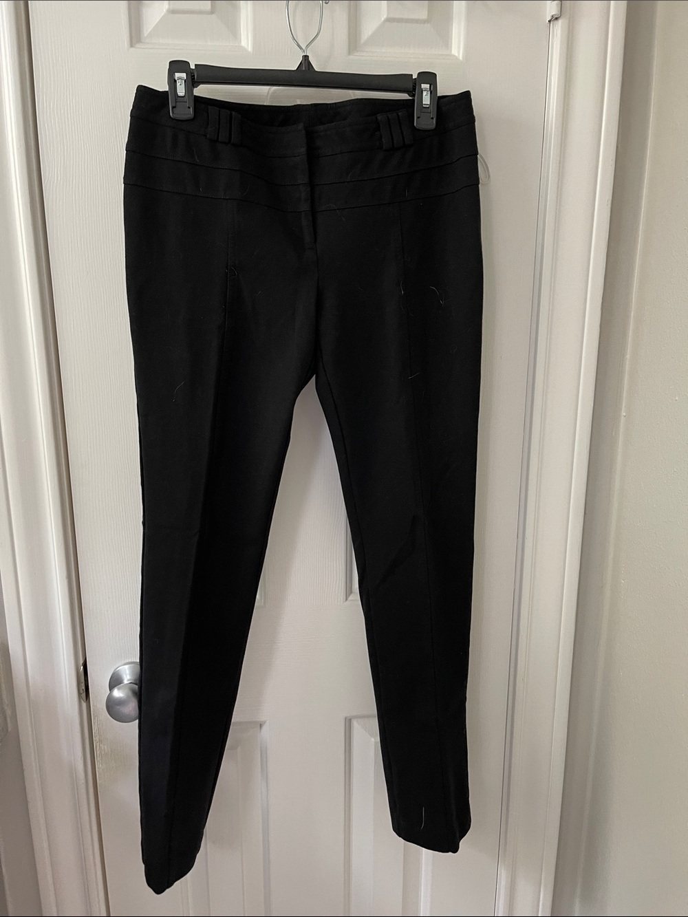 INC International Concepts Black Tailored Ponte Dress Pants